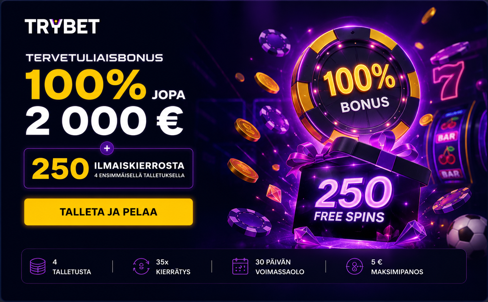 TryBet bonus